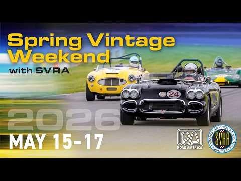 Spring Vintage Weekend with SVRA